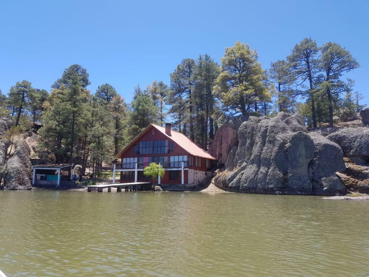 فندق كريلفي  Cabana Del Lago De Arareco المظهر الخارجي الصورة